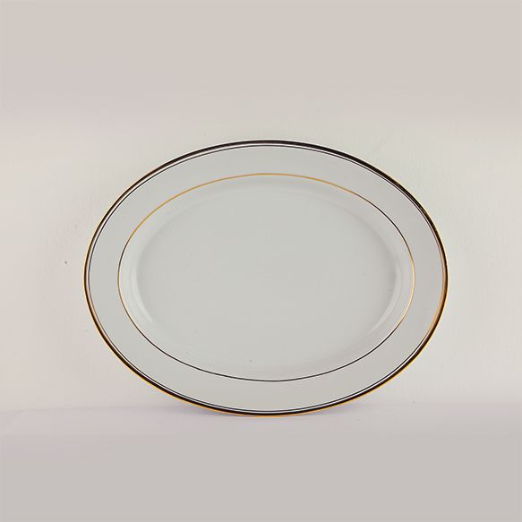 Dankotuwa | Infinity Gold Line Platter