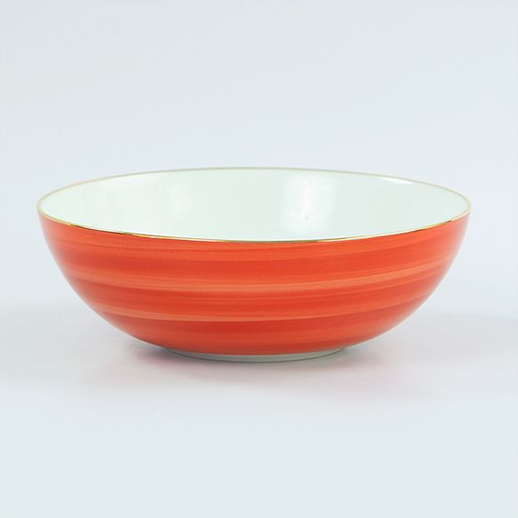 Dankotuwa | Spiral Galaxy Red Salad Bowl