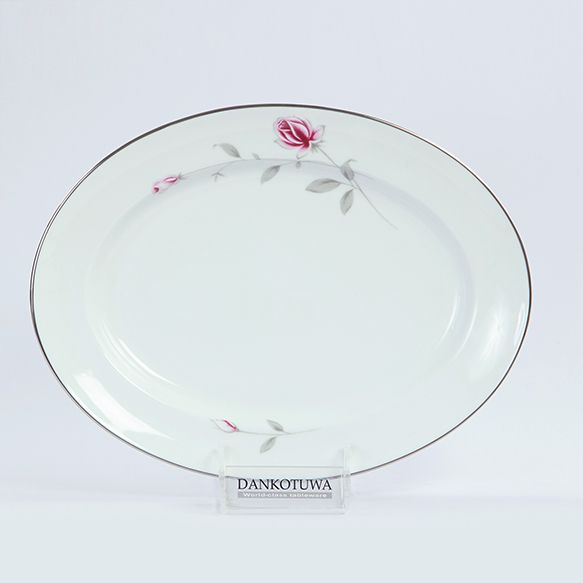 Dankotuwa | Lasting Rose Platter 14''