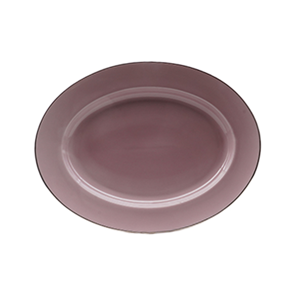 Dankotuwa | Purple With Platinum Line Platter