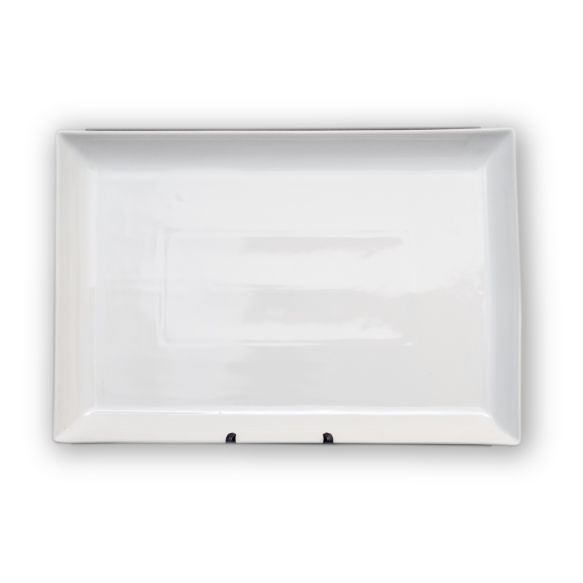 Dankotuwa | White Rectangular Tray ( XL )