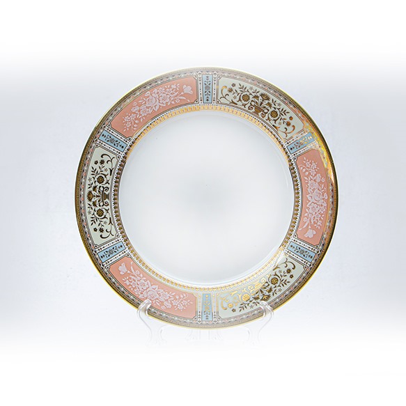 Dankotuwa | Rosemery Peach Gold Salad Plate