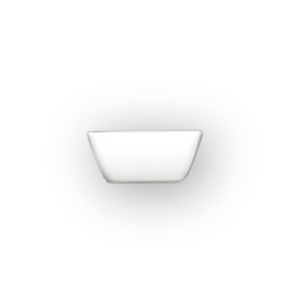 Dankotuwa | White Square Flair Dish ( S )