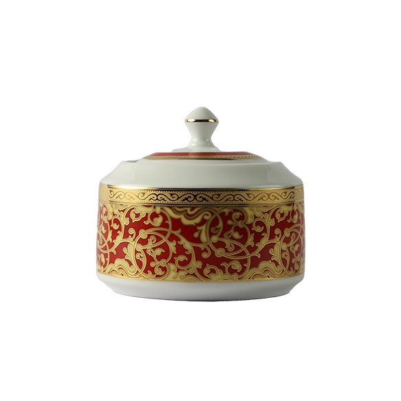 Dankotuwa | Nuptial Red Sugar Bowl