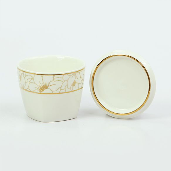 Dankotuwa | Aniella Gold Sugar Bowl