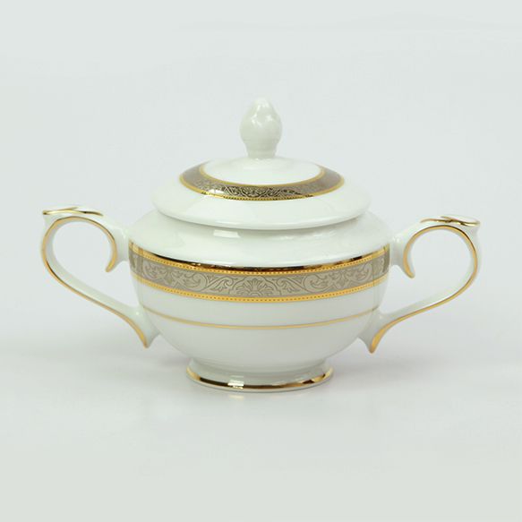 Dankotuwa | Golden Platinum Sugar Bowl