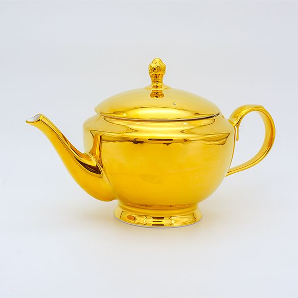 Dankotuwa | Fully Gold Tea Pot