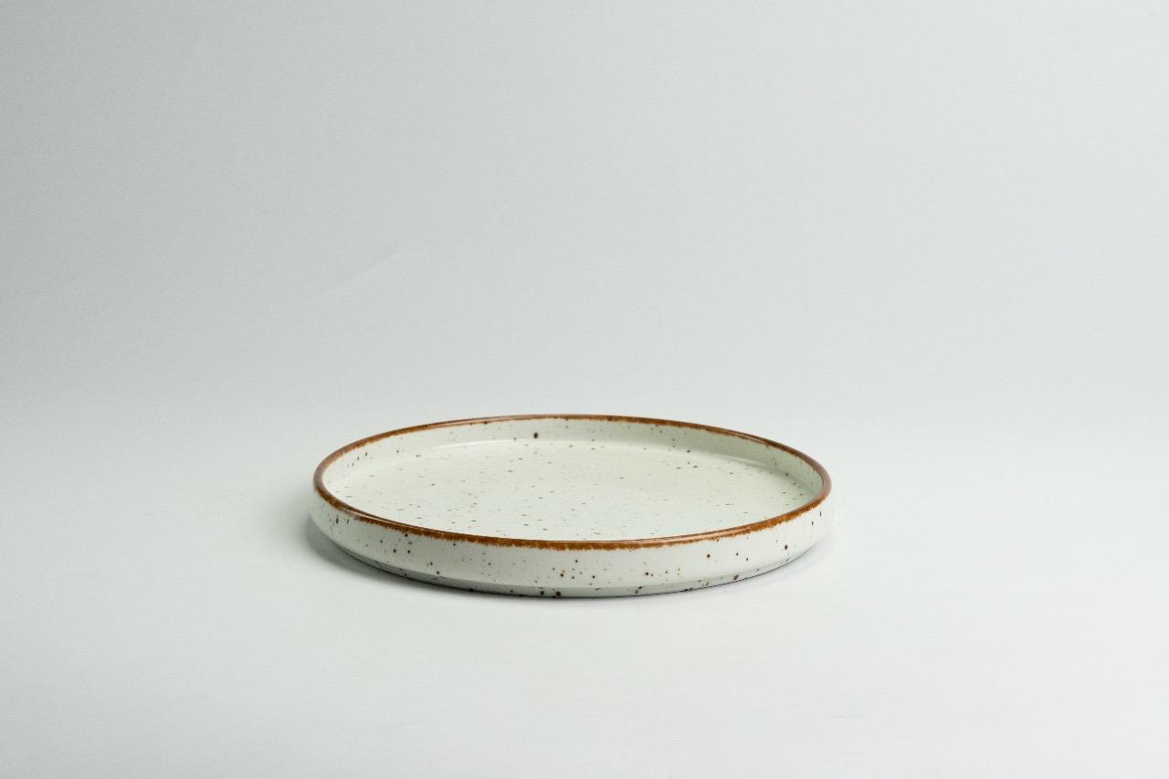 Dankotuwa | Marble White Salad Plate