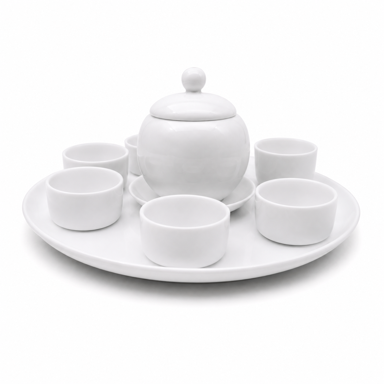 Dankotuwa | White Buddha Puja 10 Pcs Set
